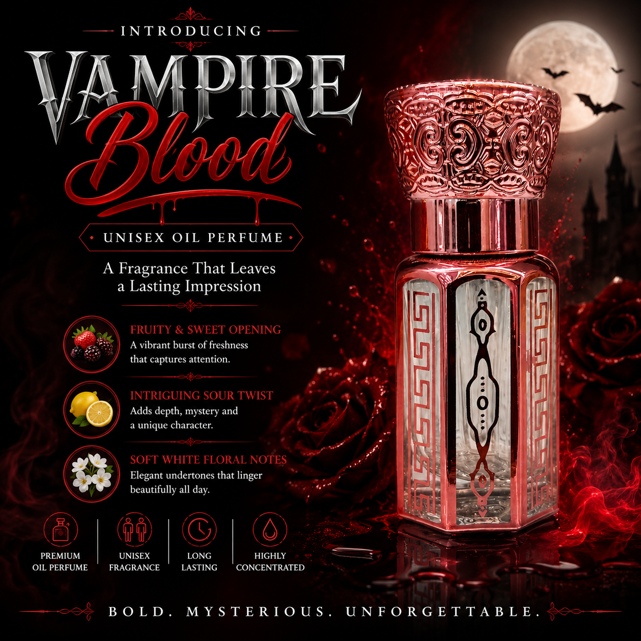 🩸 Introducing Vampire Blood 🩸 ✨ A Fragrance a Lasting Impression ✨